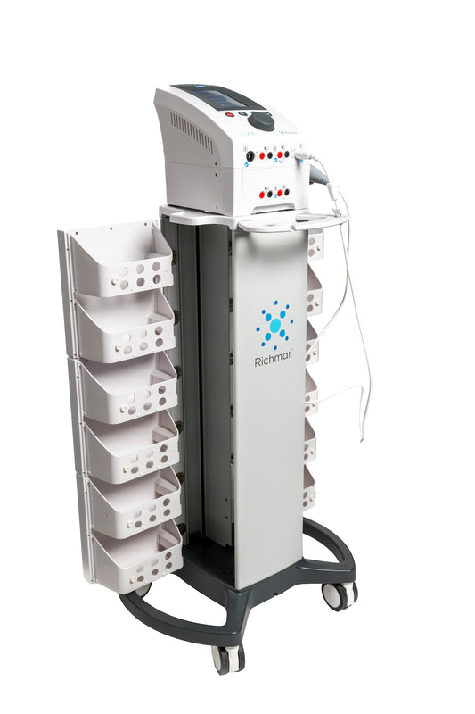 Intensity CX4, Clinical Electrotherapy and Ultrasound Sys. w/Mobile Cart