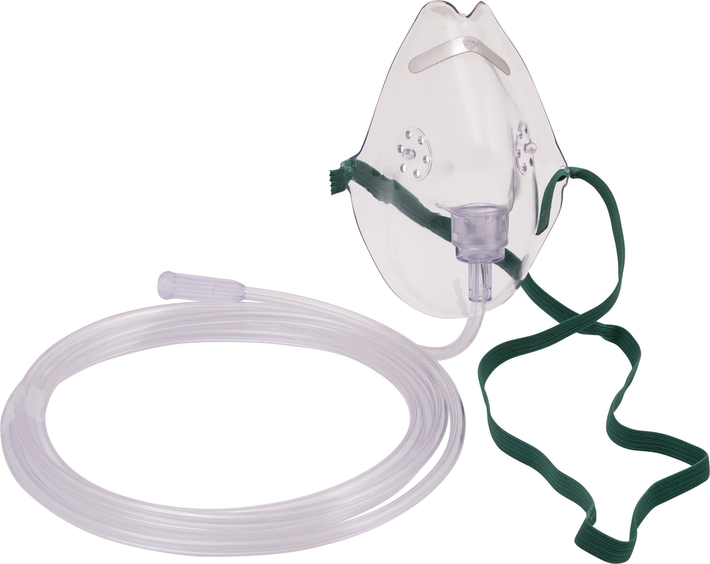 Adult Oxygen Mask with 7' Tubing, Cs/50