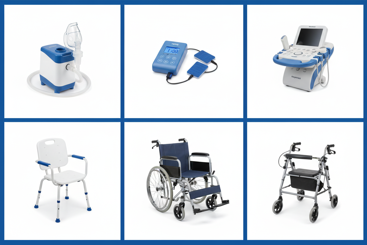 Collage productos Clinomed